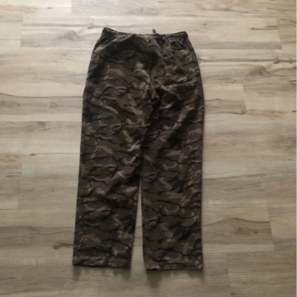 Denver Hayes Men's Brown Camouflage Joggers Panama Pants - Picture 3 of 9
